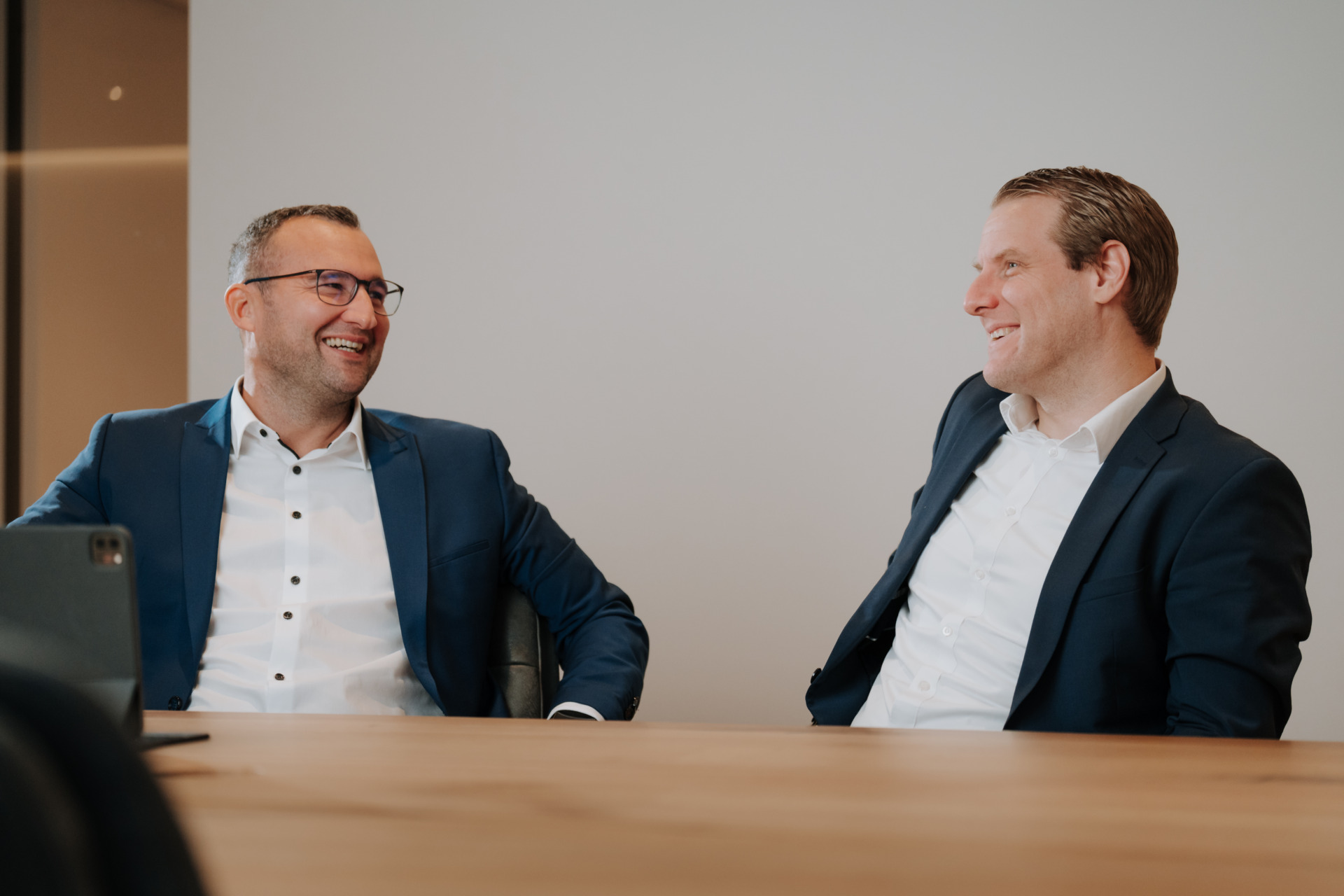 Stefan Gierschke und Patrick Grimmer. Geschäftsführer der Königswege GmbH.